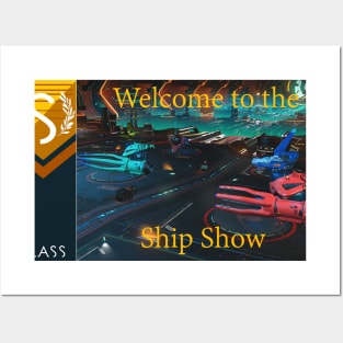 No mans sky themed Welcome to the ship show Posters and Art